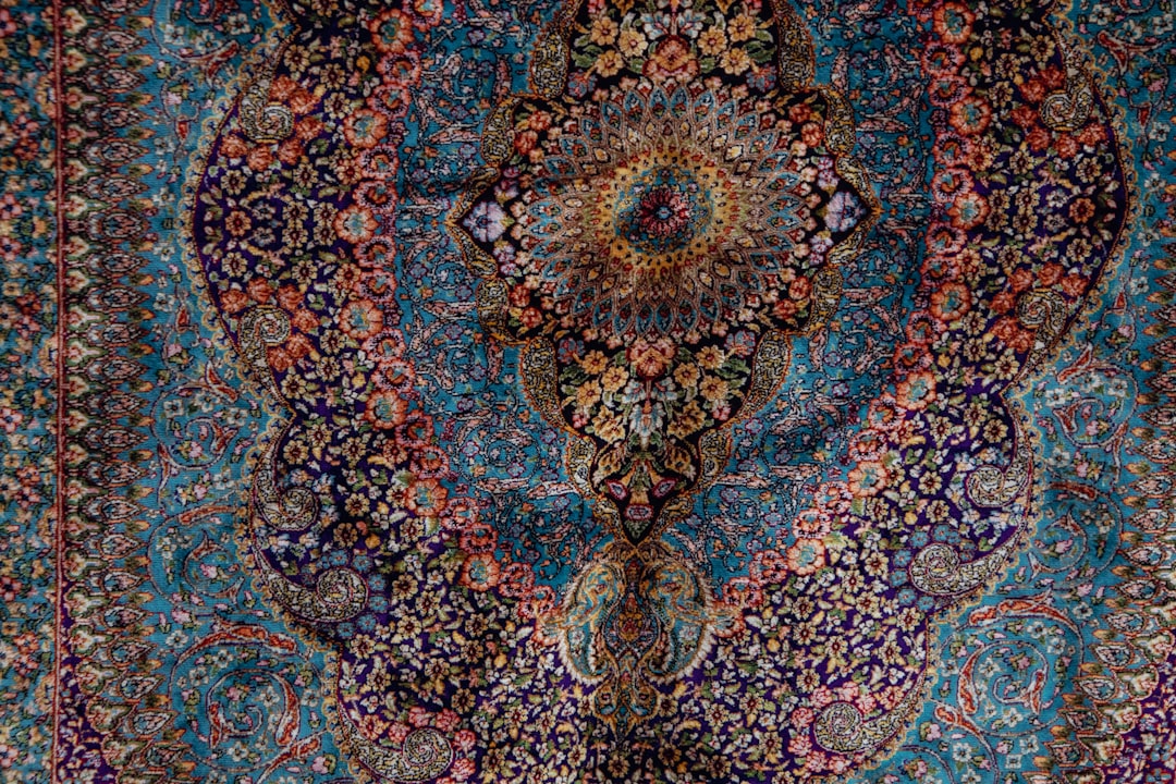 Hand-knotted Tabriz rug