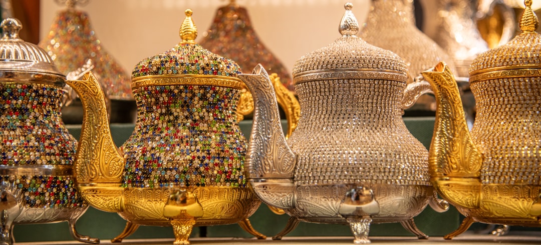Brass samovar set